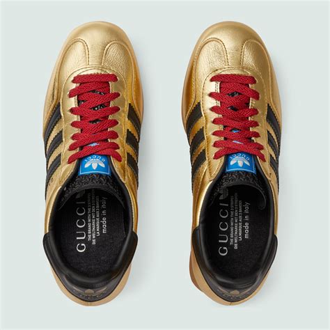 gucci adidas gold|gucci adidas price.